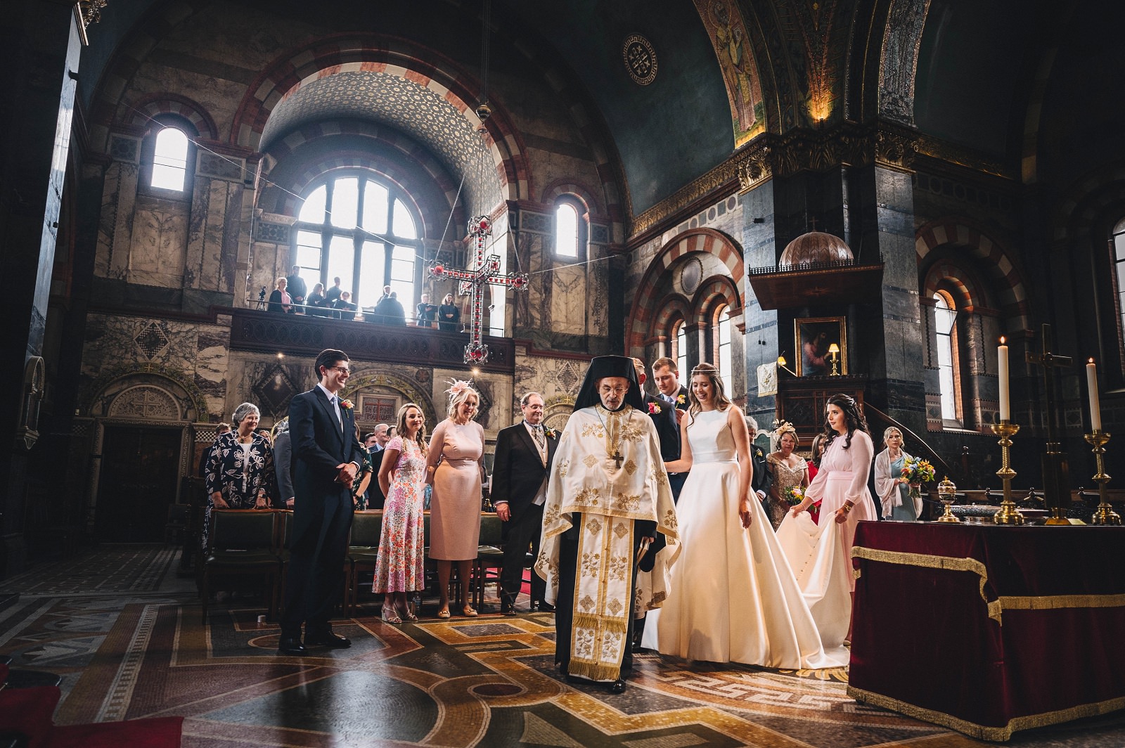st sophia greek orthodox church in london wedding ceremony