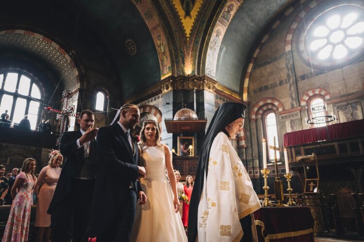 st sophia greek orthodox church in london wedding ceremony