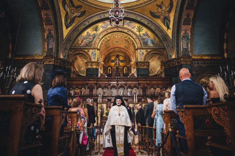 st sophia greek orthodox church in london wedding ceremony