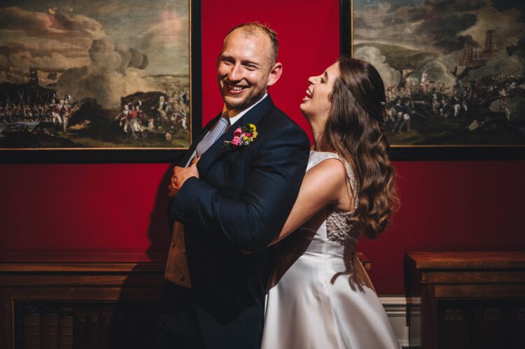 bride and groom session at the army and navy club pall mall london