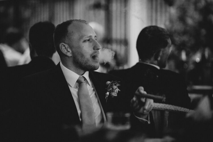 evening conversations wedding guests at the army and navy club on pall mall london