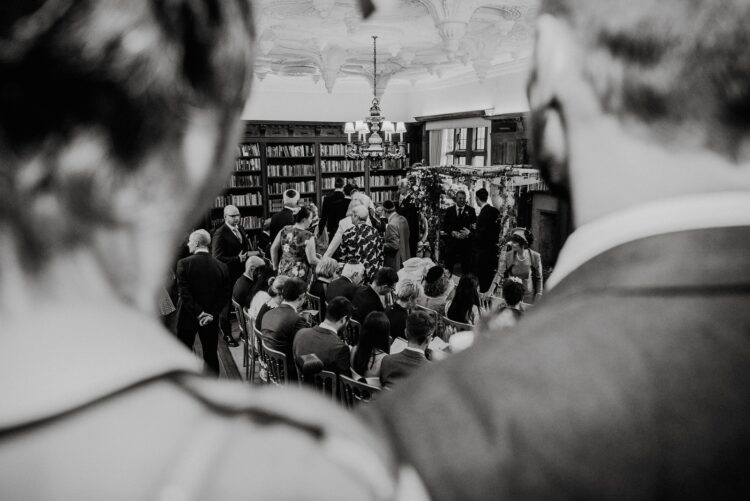 jewish wedding ceremony at Brinsop Court hereford