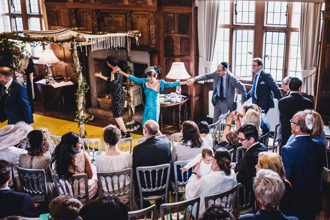 jewish wedding dancing
