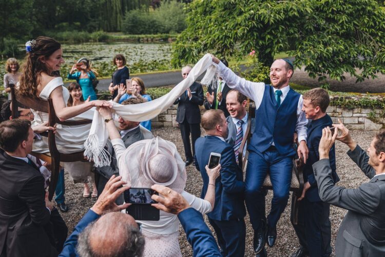 jewish wedding dancing