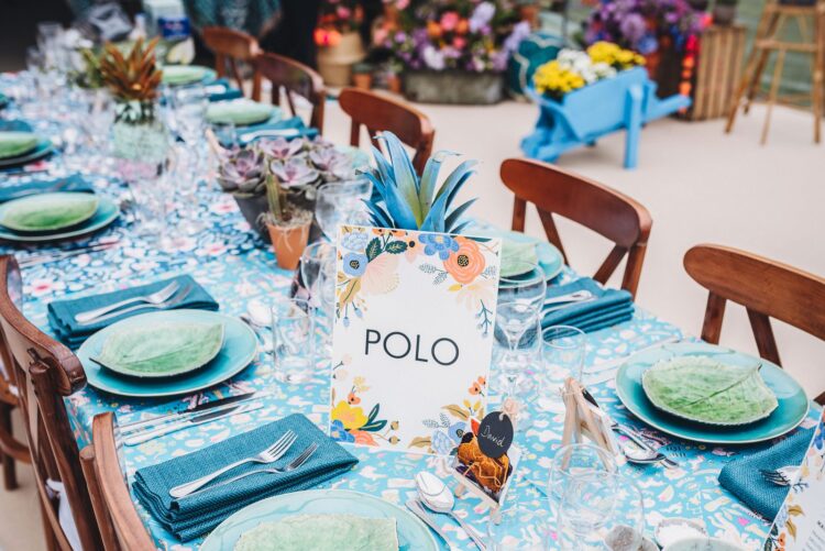 luxury marquee wedding decor