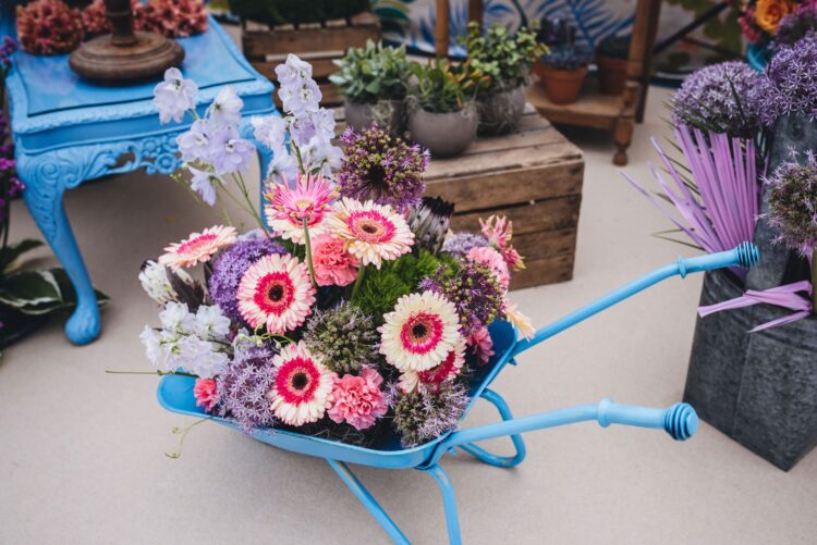 luxury marquee wedding decor