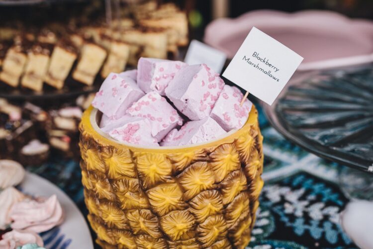 luxury marquee wedding decor
