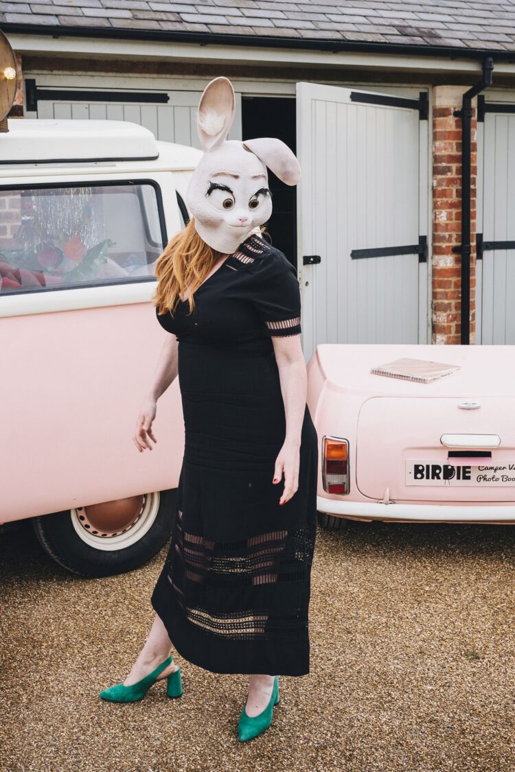 luxury marquee wedding photobooth
