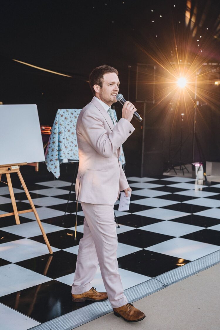 luxury marquee wedding speeches