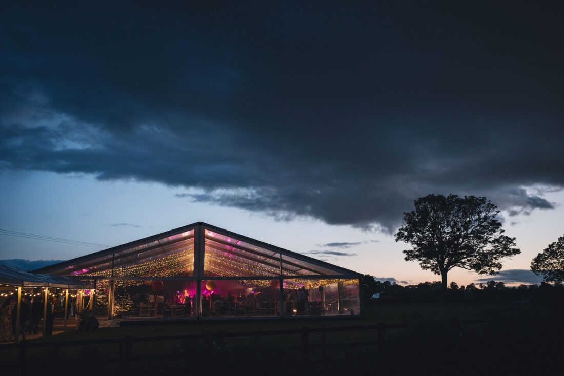 luxury marquee wedding
