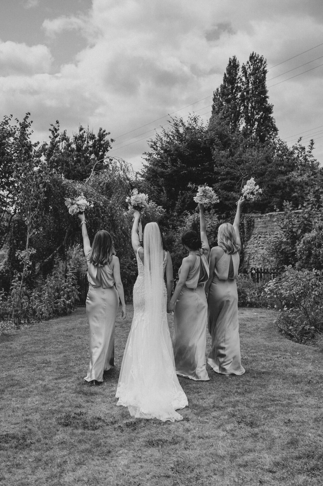 group pictures at Shucknall Court wedding venue