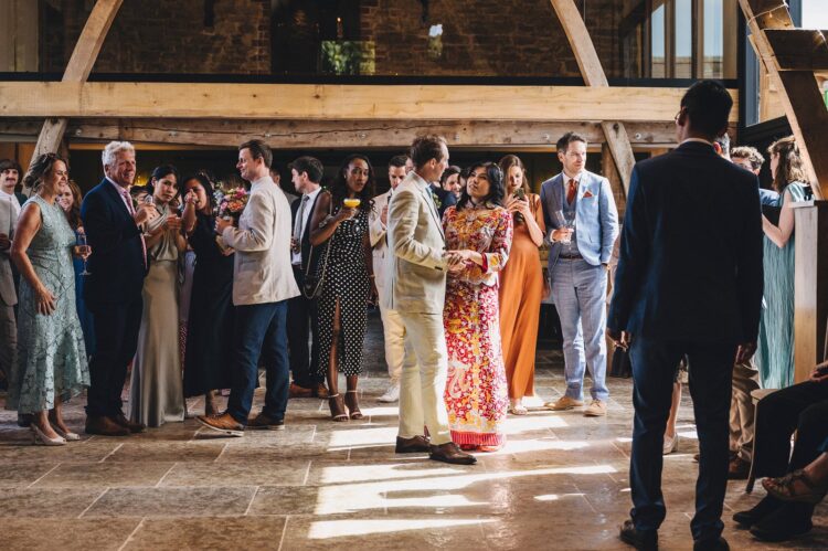 Chinese tea ceremony at Shucknall Court luxury herefordshire wedding venue