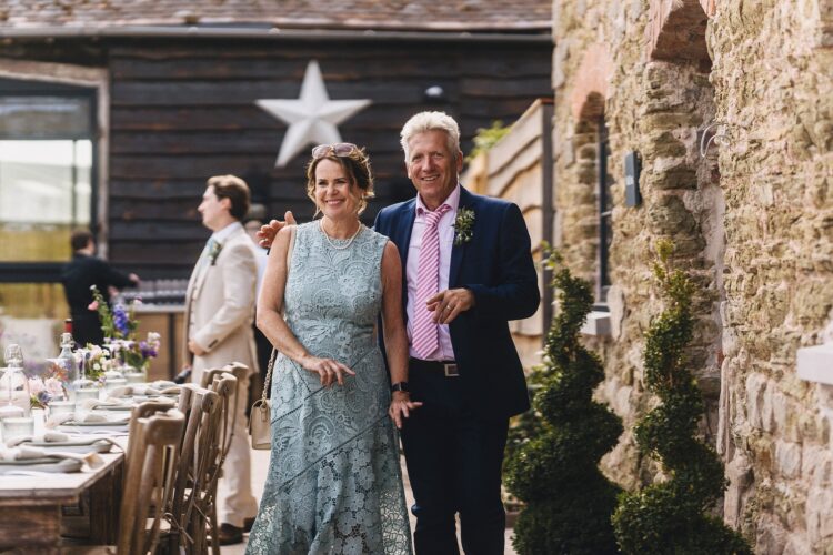 wedding breakfast and the speeches at Shucknall Court luxury herefordshire wedding venue