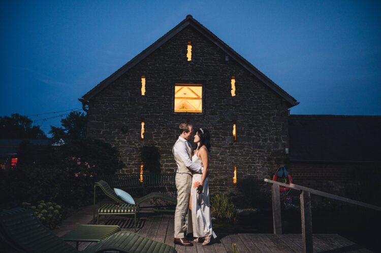 blue hour shucknall court wedding photography