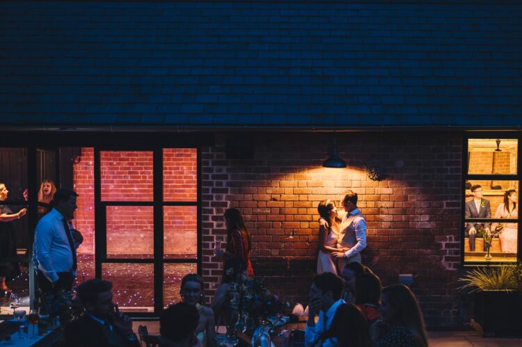 blue hour shucknall court wedding photography
