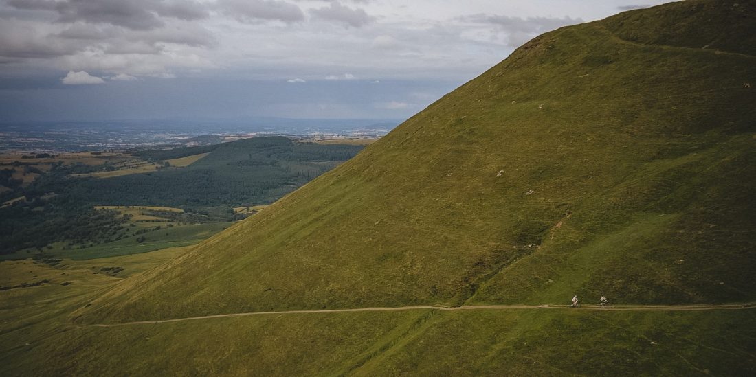 wedding photography and money, bikers wedding under Hay Bluff