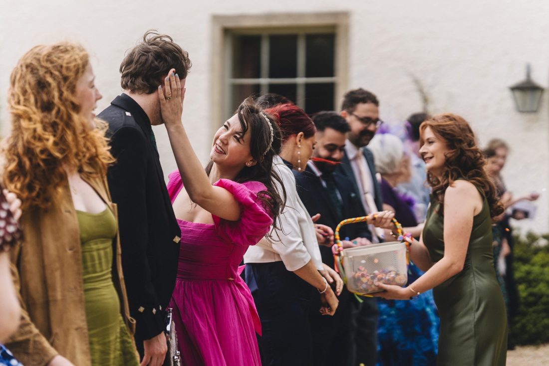 just before the confetti moment at matara centre