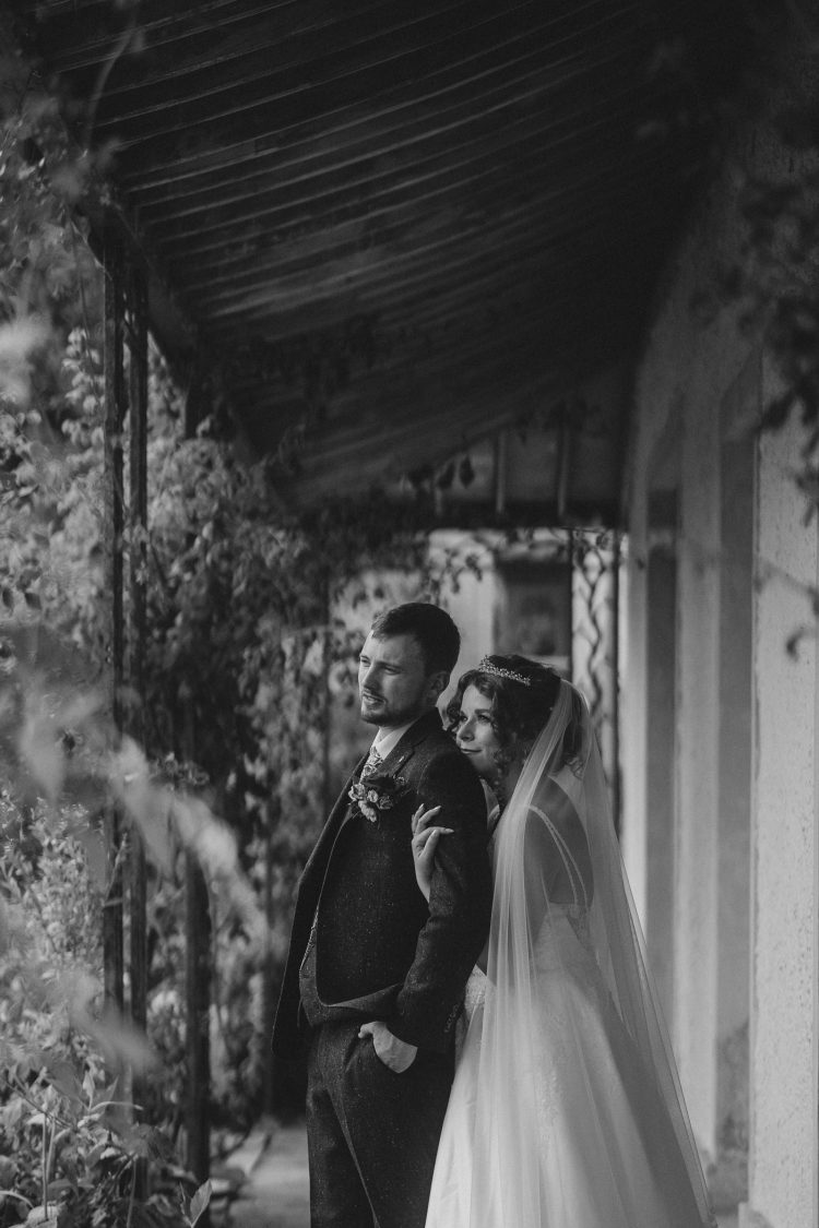 bride ang groom during their matara centre wedding photography session