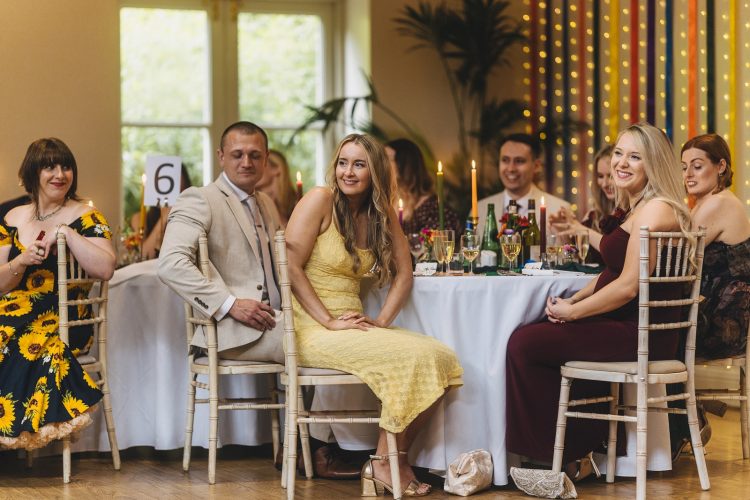 wedding breakfast and speeches at matara centre