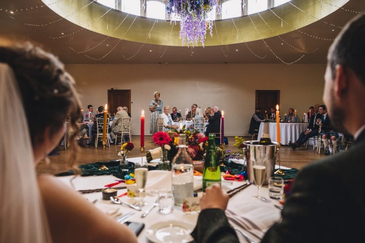 wedding breakfast and speeches at matara centre