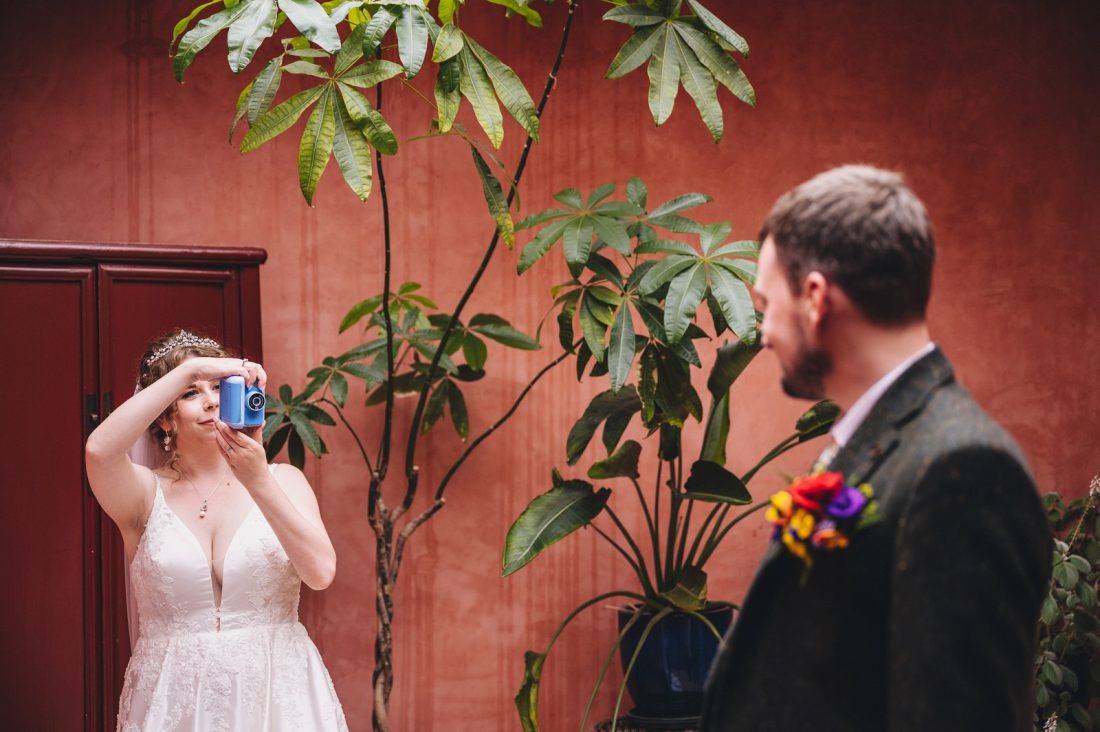 bride ang groom during their matara centre wedding photography session