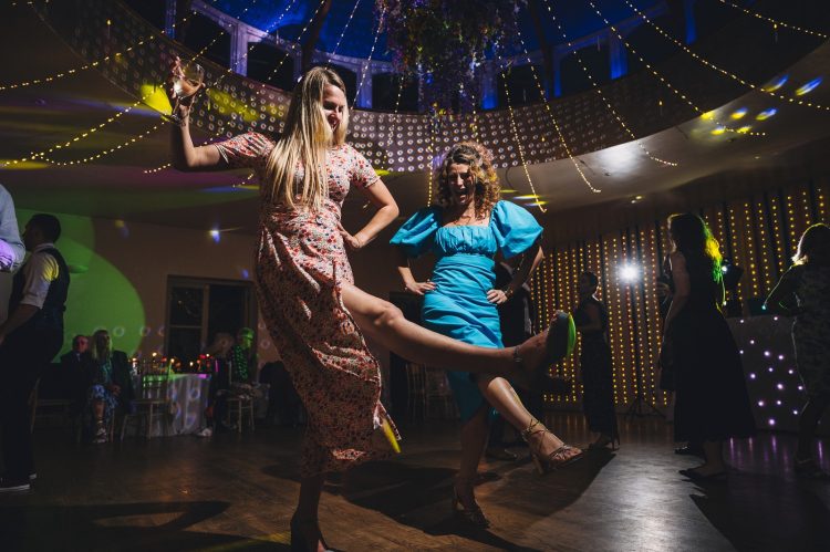 wedding evening fun at matara centre cotswolds