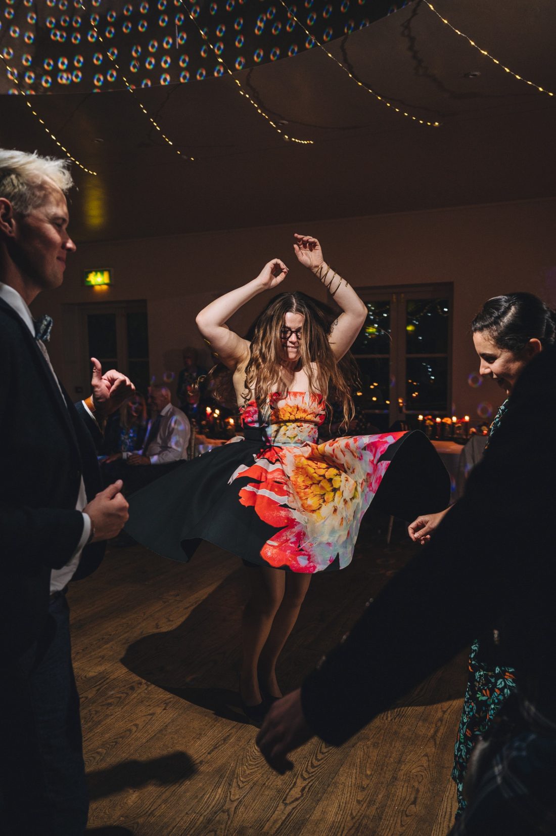 wedding evening fun at matara centre cotswolds