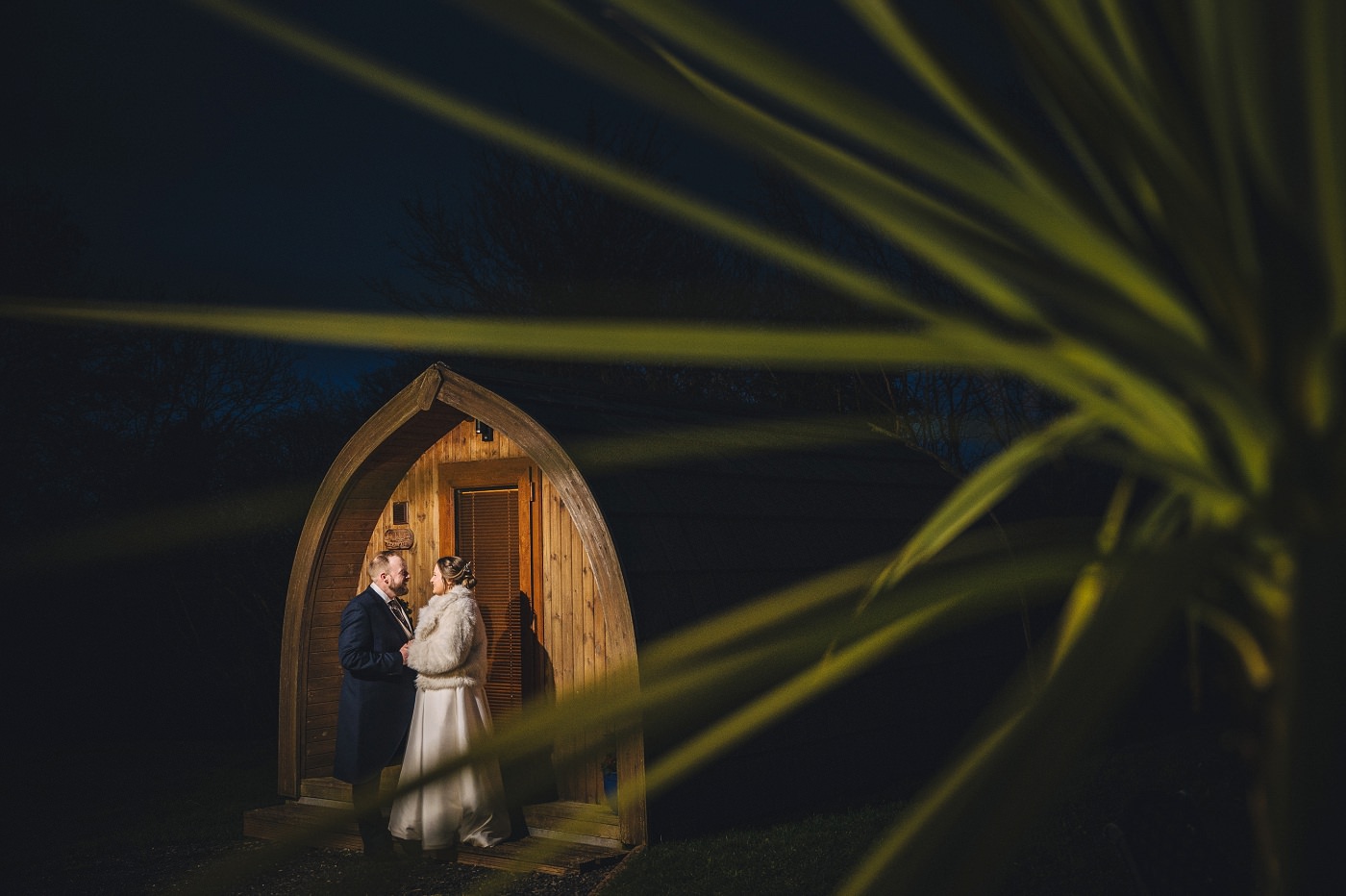 Cattle Barn wedding photography