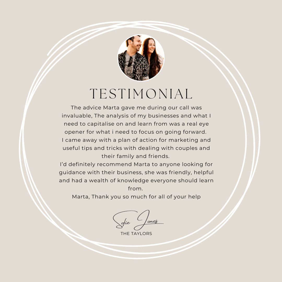 photography training testimonial